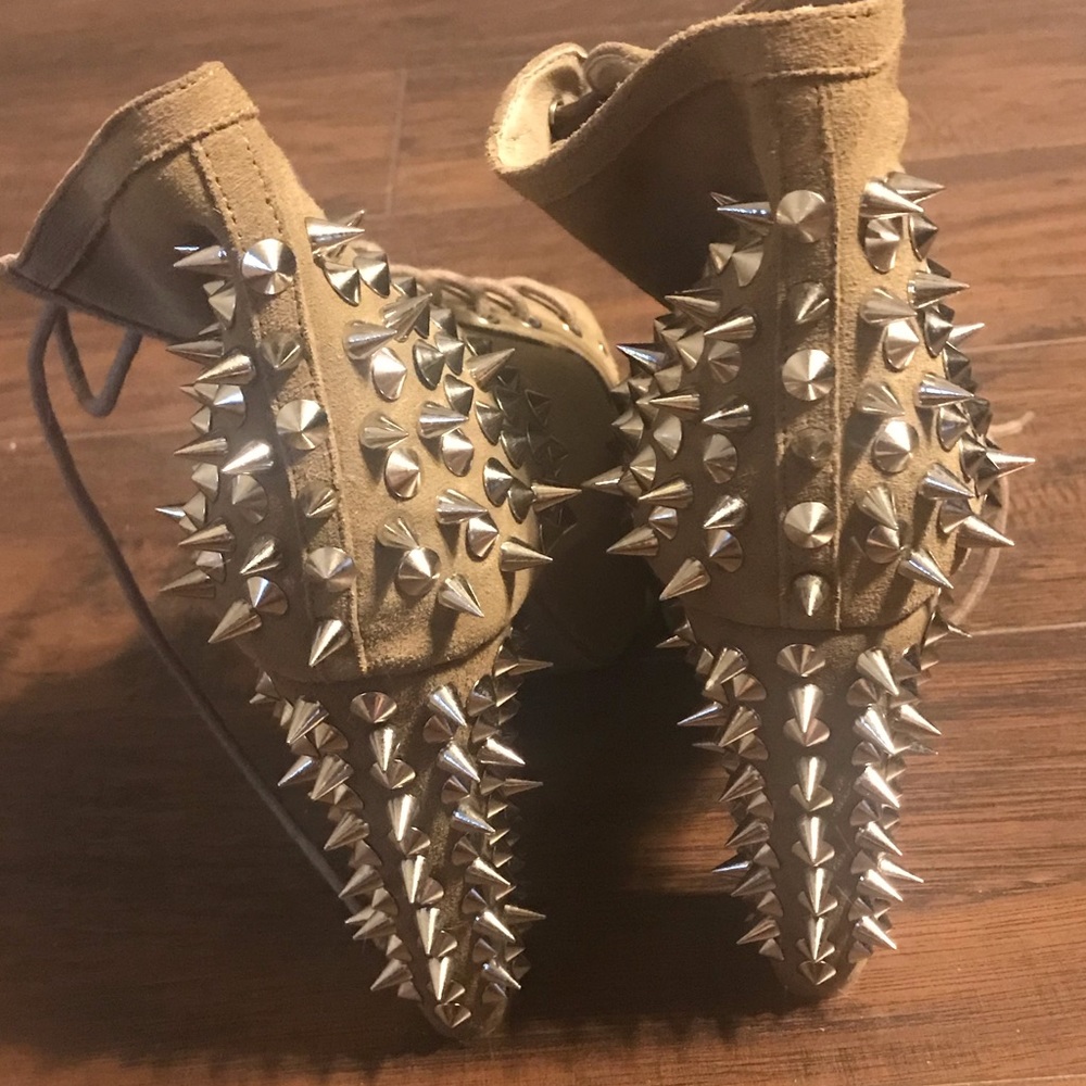 Studded Heel Boots